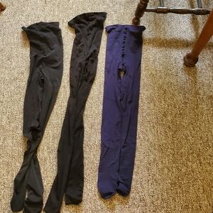 NWOT Bundle of 3 pairs of tights